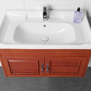 Mur Suspendu Unique Kamar Mandi Wastafel Cermin Ruang Tamu Kabinet avec Mencuci Tangan salle de bain vanité armoire - Product Image 6