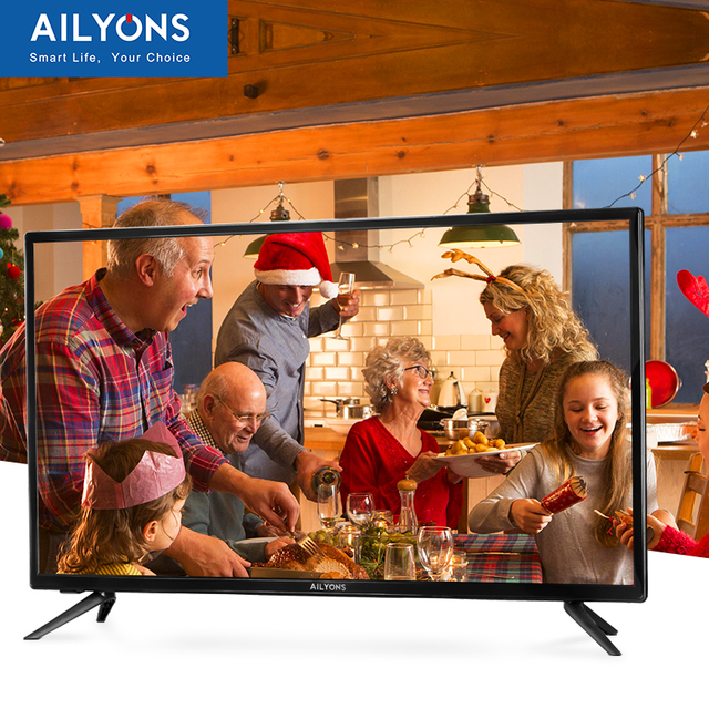 AILYONS Frameless Slim Led Flat A+ Screen 43 Inch Smart Tv Televisions Android