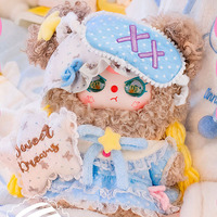 100% Officiel BB3 Série 400% Grandes Poupées Baby Three the Moon Is Also Asleep Series Boîte Mystère en Peluche Décoration Maison Jouets de Collection