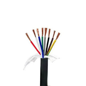 Câble de commande OEM ultra-flexible blanc à 8 conducteurs en cuivre nu, non blindé/blindé, PVC/LSZH, 600V AC/DC, pour environnements inflammables - Product Image 3