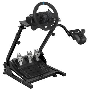 ขาตั้งพวงมาลัยเกมส์ Bracket A9 สำหรับ Logitech G25 G27 G29 G920 G923 GT500 T300RS V9 V900 แบบพับได้ - Product Image 1