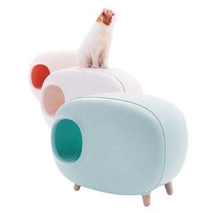 Litière pour chat de style classique, légère, en plastique écologique, fermée, pour l'entraînement, vente en gros mondiale, options multicolores - Product Image 2