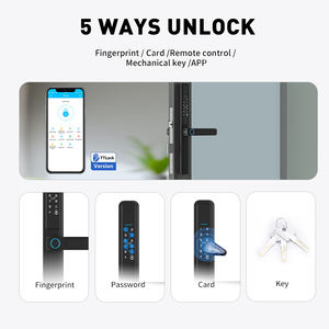 Gestión de apartamentos a prueba de agua TTlock BLE <span class=keywords><strong>Puerta</strong></span> corredera <span class=keywords><strong>Cerradura</strong></span> inteligente Fi Contraseña <span class=keywords><strong>Cerradura</strong></span> electrónica <span class=keywords><strong>Puerta</strong></span> de aluminio <span class=keywords><strong>Cerradura</strong></span> electrónica - Product Image 3