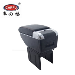 ที่เก็บของข้างเบาะรถยนต์ CARFU หลากหลายแบบ วัสดุพลาสติกและหนัง พร้อมที่วางแก้วน้ำ ลดราคา - Product Image 1