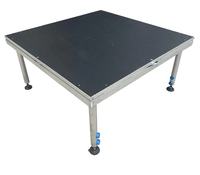 Système d'équipement de scène portable pour mariages et événements : Plateforme d'éclairage en treillis d'aluminium et podium pour présentoirs en treillis