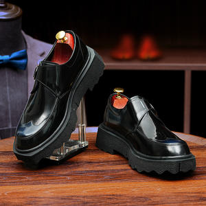 Chaussures habillées décontractées pour homme, en cuir véritable de vachette, style élégant - Product Image 3