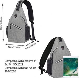 Sac bandoulière élégant en PU et nylon, petit portefeuille, pochette pour téléphone portable et clés, certifié BSCI, collection 2023, vente chaude - Product Image 5