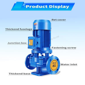 Hoge Kwaliteit Horizontale Einde Zuigkracht Mono Blok Dicht Gekoppeld Eentraps Centrifugaal Elektrische Irrigatie Waterpomp - Product Image 3