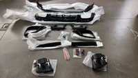 Kit carrosserie Racing B-B700 pour Mercedes Classe S W222, comprenant pare-chocs avant et arrière, calandre et sorties d'échappement – Ensemble de modification automobile