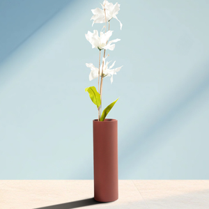 Ideal para decoración del hogar, jarrón de adorno de escritorio de hormigón, soporte de flores artificiales, sala de estar secas para exhibición de flores, frente de Hotel - Product Image 5