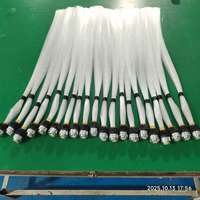 Cable de fibra óptica PMMA de 0.75mm y 1.0mm con luz de guía y brillo final, paquetes de cable de fibra transparente para iluminación de estrellas y colgantes de fibra óptica