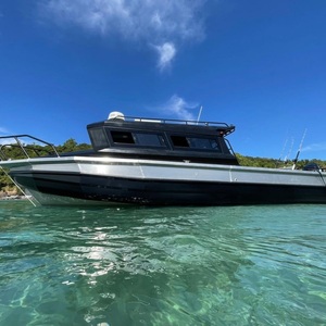 Bateaux <span class=keywords><strong>de</strong></span> croisière <span class=keywords><strong>de</strong></span> <span class=keywords><strong>luxe</strong></span> en aluminium <span class=keywords><strong>de</strong></span> qualité marine soudé, 9 m (30 pieds), pour la pêche sportive, la navigation <span class=keywords><strong>de</strong></span> plaisance et les excursions en cabine - Product Image 1