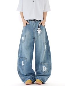 <span class=keywords><strong>Pantalones</strong></span> Sueltos <span class=keywords><strong>de</strong></span> Invierno Estilo Hip Hop con Diseño Multibolsillos, Lavado a la Piedra, Ligeros, <span class=keywords><strong>para</strong></span> Hombre y <span class=keywords><strong>Mujer</strong></span> - Product Image 3