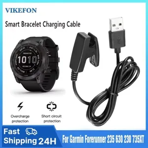 Cable de Carga de 5V con Clip y Base para <span class=keywords><strong>Vivomove</strong></span> HR/Approach S20, Compatible con Relojes <span class=keywords><strong>Garmin</strong></span> Forerunner 235, 630, 230, 735XT, <span class=keywords><strong>35</strong></span>/30 - Product Image 5