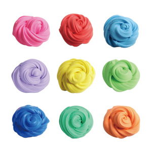 Pâte à modeler DIY auto-durcissante, douce, colorée et moelleuse, non collante, pour jouet anti-stress - Product Image 4