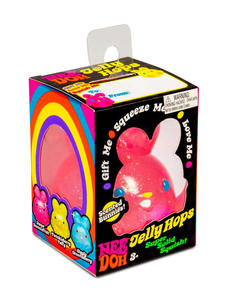 NeedOh Juguete Blandito de Conejo de Pascua, Juguete <span class=keywords><strong>Sensorial</strong></span> Antiestrés de Conejo de Gelatina, Juguete de Compresión de Conejo de Simulación para Aliviar el Estrés - Product Image 5