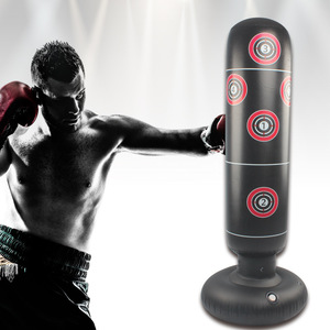 Fitness <strong>Inflatable</strong> Kids Punching <strong>Bag</strong> Stress <strong>Punch</strong> Tower Speed <strong>Bag</strong> for Children Teens Adult - Product Image 1