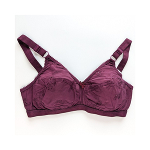 เสื้อชั้นในผ้าฝ้ายออร์แกนิกสำหรับผู้หญิง พร้อมคัพไร้ตะเข็บ บุฟองน้ำบาง และกางเกงชั้นในเข้าชุด ทำจากเส้นใยธรรมชาติที่ระบายอากาศได้ดี - Product Image 1