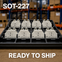 Module SCR SOT227 FCM75180T60 75A 1800V, thyristor de puissance isolé à récupération rapide et à courant élevé