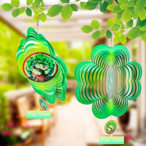 Molinetes de Viento 3D para Decoración de Jardín Exterior, Adornos Metálicos de 12 Pulgadas, Diseños Multicolores Spinfinity - Product Image 5