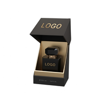 Boîte cadeau inclinée de luxe personnalisée avec insert de précision pour emballages de parfums et cosmétiques haut de gamme