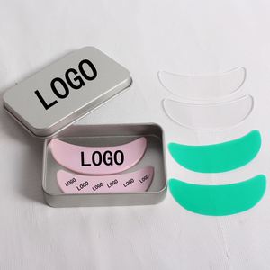 Patchs pour le visage plus épais personnalisés OEM, patchs anti-rides pour les cils, patchs en silicone pour les yeux réutilisables - Product Image 1