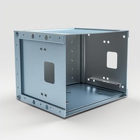 Boîtier en tôle d'acier inoxydable / acier galvanisé OEM avec pliage et soudage