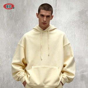 Meistverkaufte Maßgefertigte Bestickte Sweatshirts Essentials Weite Schlichte Hoodies & Sweatshirts Hochwertige Gestrickte Streetwear-Hoodies für Männer - Product Image 2
