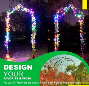 Lengkungan taman pernikahan populer Modern latar belakang acara pesta lengkungan untuk pernikahan luar ruangan - Product Image 5