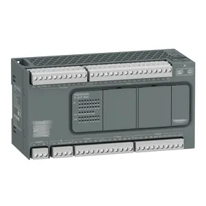 Sch-neider Integrated M200 programmable logic controller, 60 points IO, relay output TM200C40U