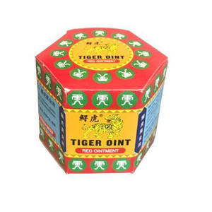 Gros <span class=keywords><strong>Baume</strong></span> <span class=keywords><strong>du</strong></span> <span class=keywords><strong>Tigre</strong></span> Naturel à Base de Plantes, Crème Rafraîchissante Rouge et Blanche 19g pour Soulagement des Douleurs Musculaires avec Huile de Menthe Poivrée - Product Image 3