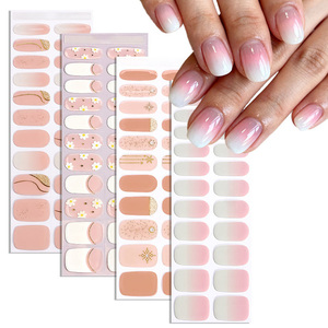 Autocollants pour ongles en gel à application rapide pour des finitions brillantes, <span class=keywords><strong>manucure</strong></span> DIY sans cuisson pour les fêtes et les événements - Product Image 4