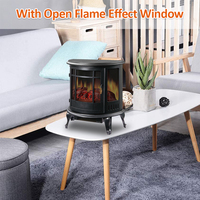 2023 nouveau électrique led mini cheminée personnelle armoire intelligente intérieur moderne cheminée électrique 3d bois de chauffage cheminée