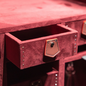 Modern Luxury Copper Wire Woven Wine Cabinet Foldable <strong>Decorative</strong> Storage <strong>Lockers</strong> for Dining Bedroom Office for Apartment - Product Image 3