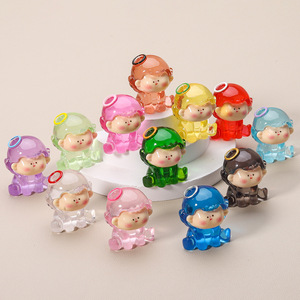 Accesorios de joyería DIY Play Blind Box Blind Bag Toy Doll House Resina Charms para precio al por mayor - Product Image 3
