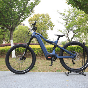 Cadre de vélo à moteur central en fibre de carbone T700, vélo de montagne tout suspendu, vélo électrique chinois, 160 nm, 1000 W, M620 Bafang, vélo électrique de montagne - Product Image 2