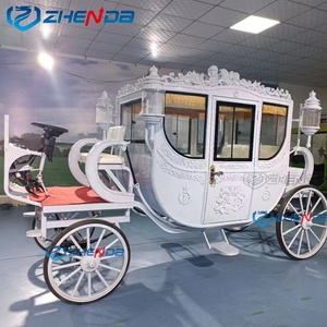 Popular Horse Carts and Carriages for Sale/ Electric Horse Drawn Carriage/Transport <b>Cars</b> Horses - Product Image 4
