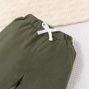 Completo Invernale Casual per Bambini con <span class=keywords><strong>Felpa</strong></span> e <span class=keywords><strong>Pantaloni</strong></span>, Set da 2 Pezzi in Cotone alla Moda con <span class=keywords><strong>Felpa</strong></span> Bicolore Patchwork - Product Image 4