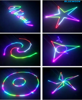 Projecteur laser d'animation couleur 5W avec contrôle DMX512 et CRI 90 pour les discothèques et les KTV