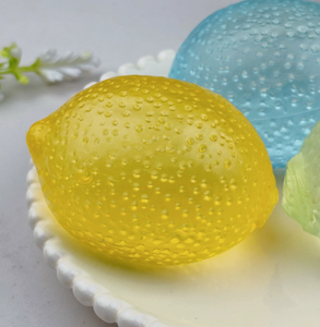 Bestseller Jouet Squishy Citron Maltose de Haute Qualité, Fruits Simulés, Anti-Stress, Jouet à Presser pour Soulager le Stress - Product Image 2