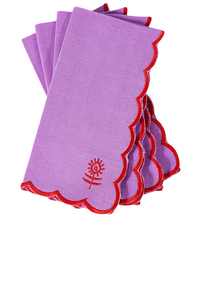 Servilletas personalizadas de algodón y lino con forma de Vieira de Color sólido, diseño moderno para fiesta, boda, cumpleaños, restaurante, uso en Hotel - Product Image 3