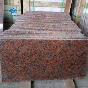High Polished G562 Maple Red Granite Tile