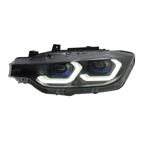 Pour BMW Série 3 F30 F35 2013-2018, ensemble de phares LED, compatible avec le style projecteur G20 LCI 2023, avec nouveau signal DRL - Product Image 6