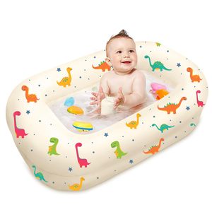 Baignoire gonflable pour bébé, pliable, imprimé dinosaure, pour enfants en bas âge - Product Image 2
