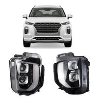 Phare avant LED double vertical pour Hyundai Palisade 2020-2022, côté gauche (LH) - Références : 92101S8000, 92101S8100, 92102S8000, 92102S8100 - Lampe de pare-chocs avant automobile