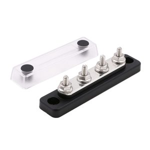 มินิบัสบาร์ทองแดง 12V-48V 100A, 4X 3/<span class=keywords><strong>16</strong></span>" โพสต์บัสบาร์ พาวเวอร์บาร์ - Product Image 4