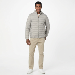 New Stitched Men Puffer Jacket Custom Made Anti wrinkle Breathable High Quality Men puffer jacket with in Wholesale Rate - Product Image 1