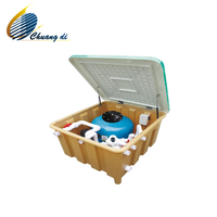 AQUA Système de filtration sous sol URS/UR Pompe et filtre de piscine Boîte en fibre de verre Nettoyage de l'eau pour piscine