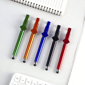 OEM Logo Customized 3-in-1 Multi-Functional Mobile Phone Stand Touch Screen Plastic Gel <b>Pen</b> QR Code <b>Reader</b> - Product Image 3