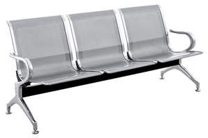 Public surface En Métal Cadre 1.5mm l'aéroport d'attente chaise 1-5 Places Accompagner Attendre Chaise - Product Image 3
